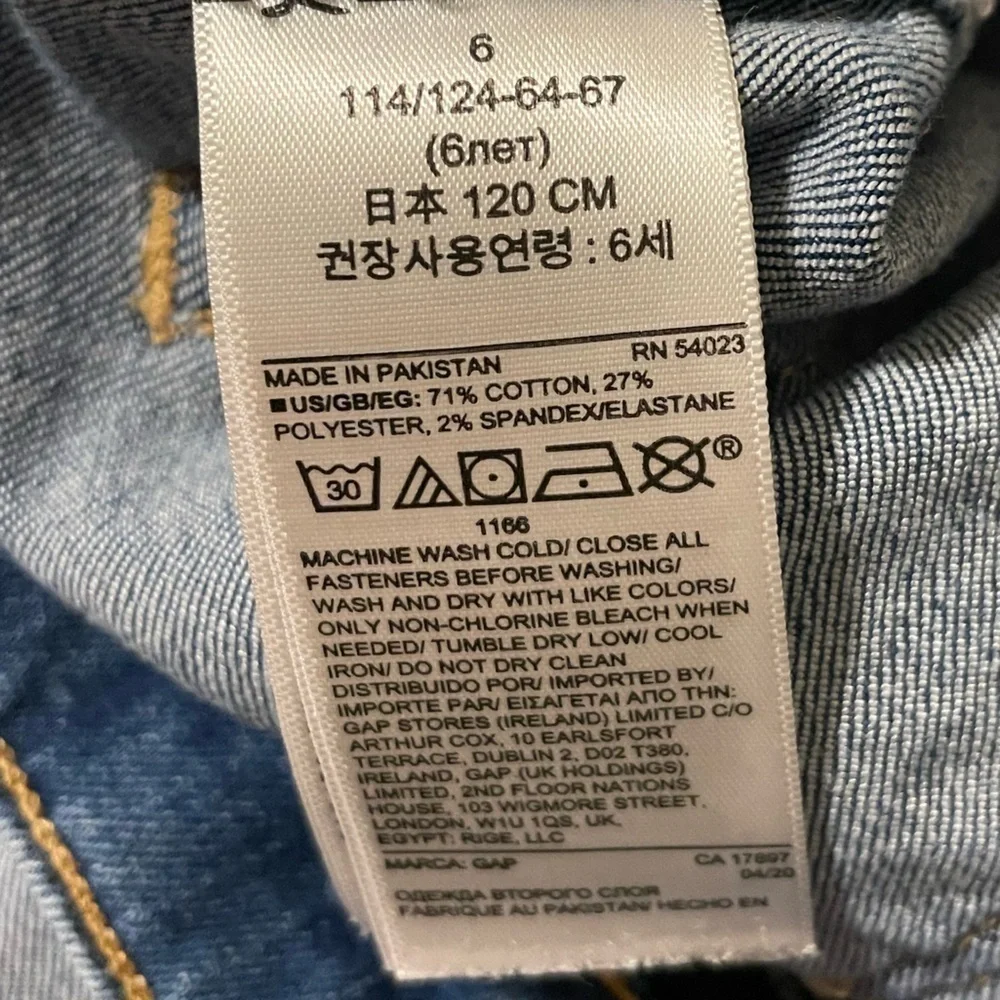Girls Jean Bermuda polka dot jean shorts denim
